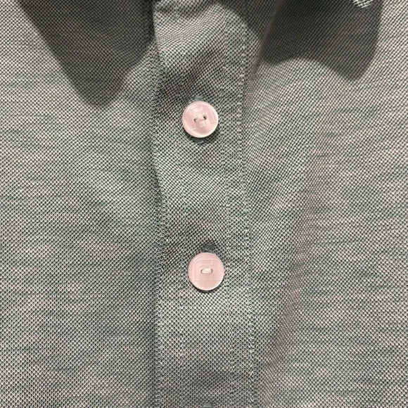 Travis Mathew Men's Green Polo Shirt - Picture 5 of 7